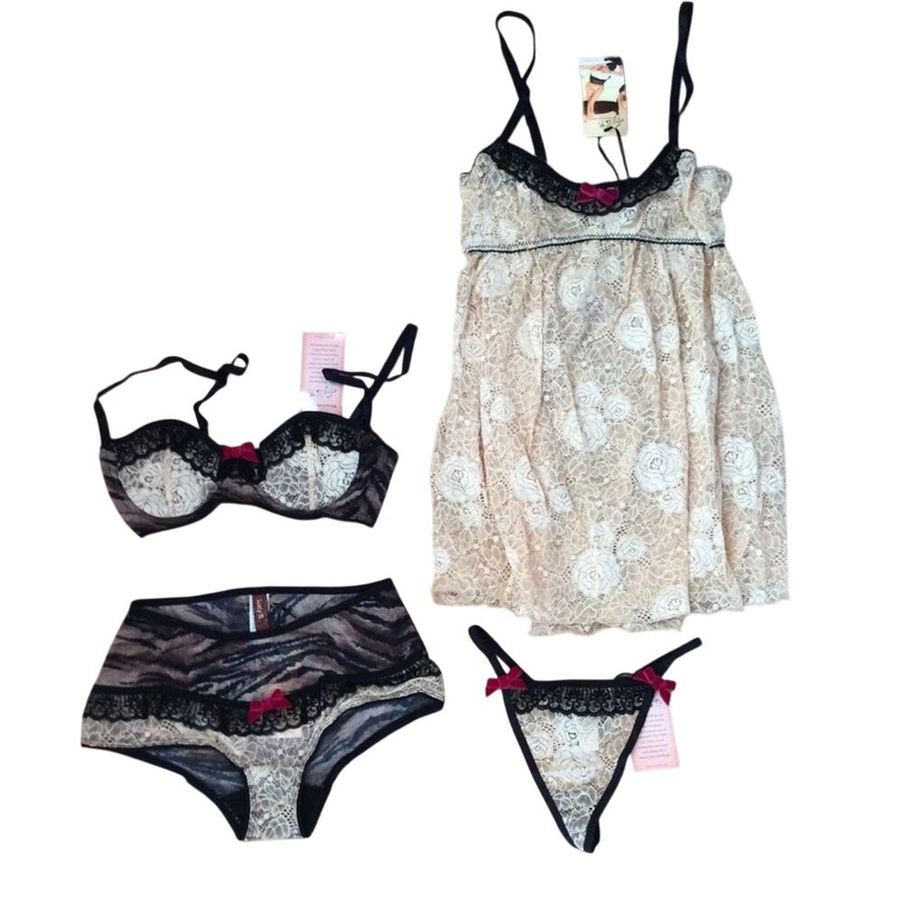 NWT Cami- Lucy B Tabby Babydoll Chemise